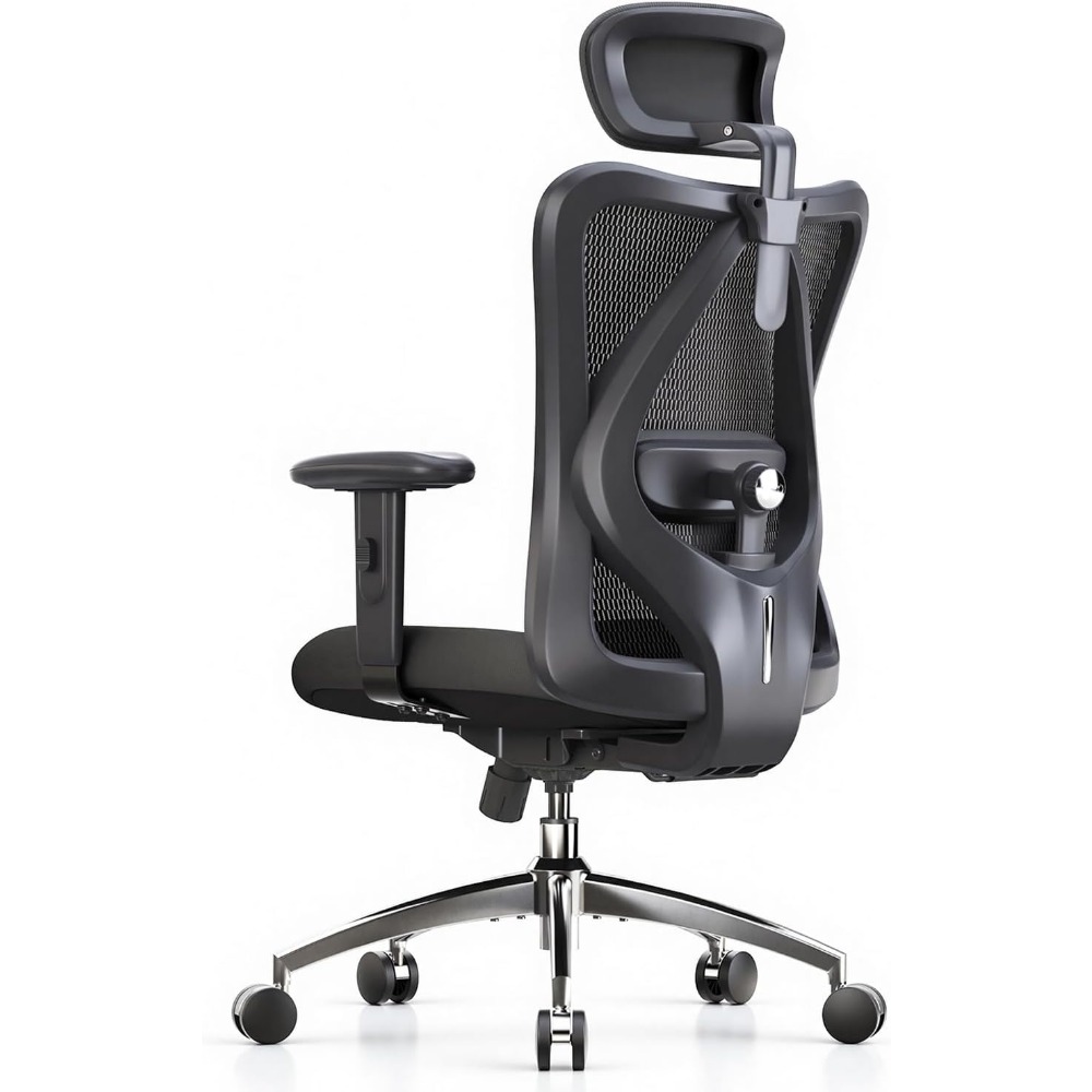 Home Office Desk - Ergonomic Mesh Desk Chair with Adjustable