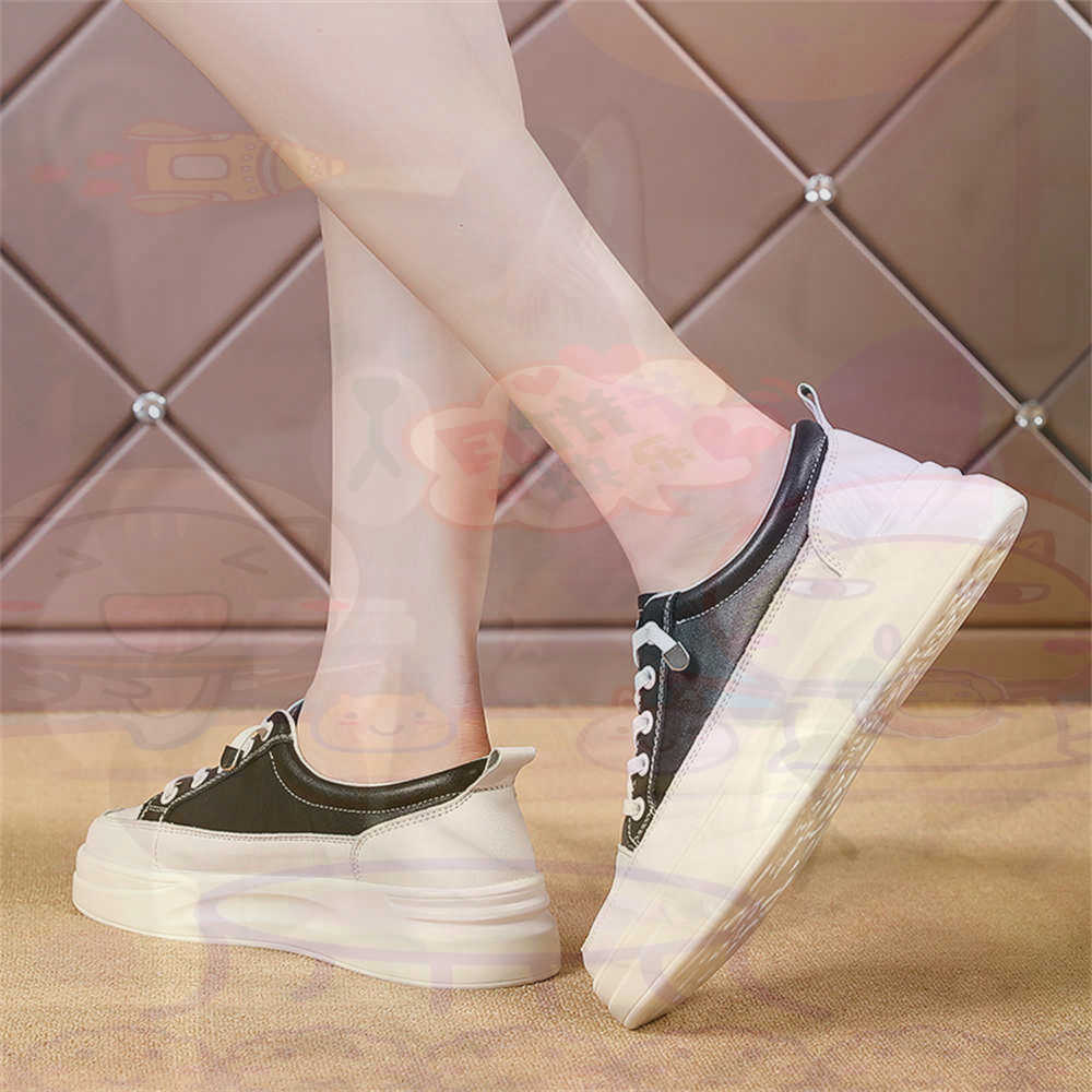 Home Office Setup Ideas - Lace-up Chunky Loafers Woman Skateboarding Sports