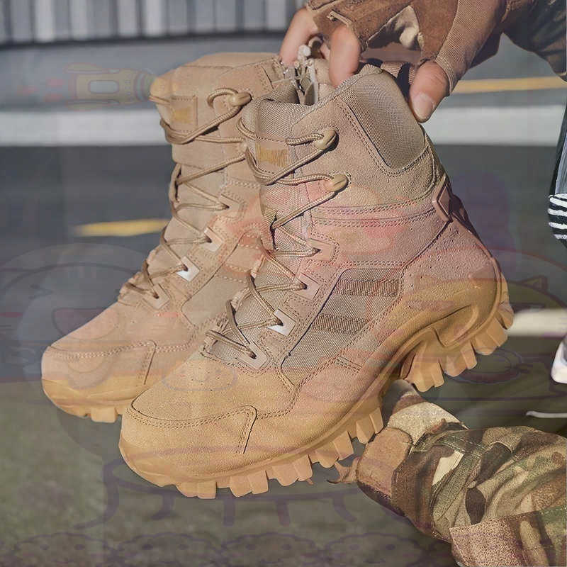 Home Office Setup Ideas - Tan Long Barrel Deadlift Casual Sneakers