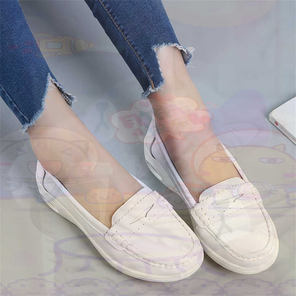 Home Office Setup Ideas - Soft Slip-on Womens Large Size Shoes
