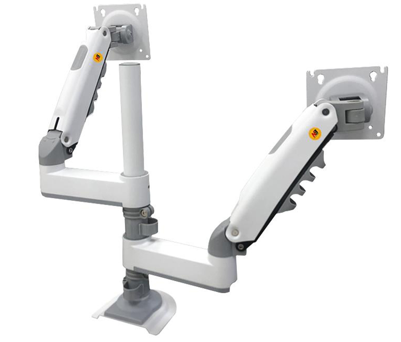 Monitor Arm Dual - NB New H180 Full Motion 17'-27'