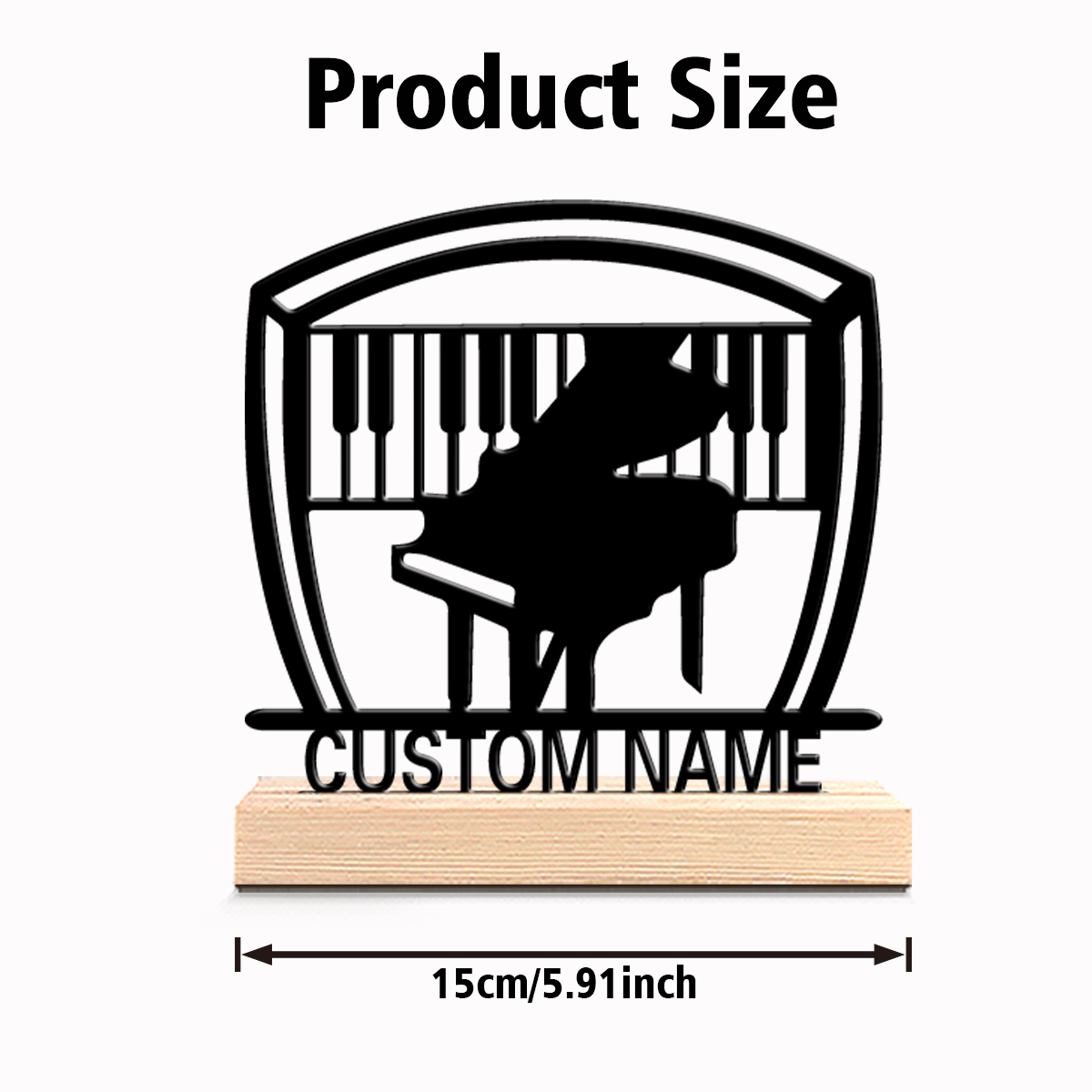 1pc Terror Personalized Custom - Home Office Industrial Style recension och pris