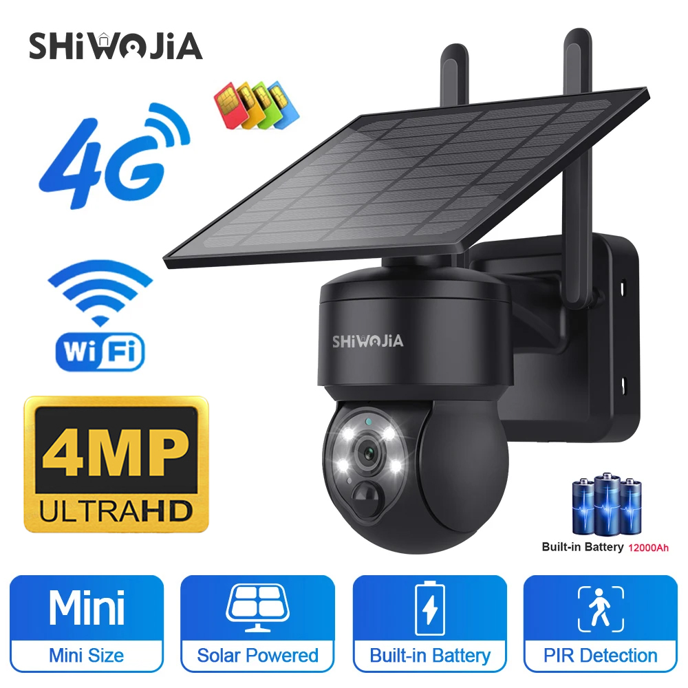 SHIWOJIA WIFI Wireless PTZ Sol - Home Office Zoom recension och pris