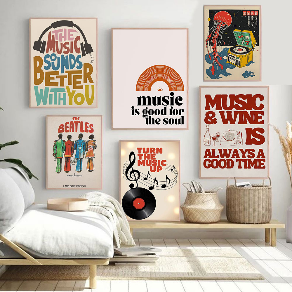 Retro Music Is Good for The So - Home Office Quotes recension och pris