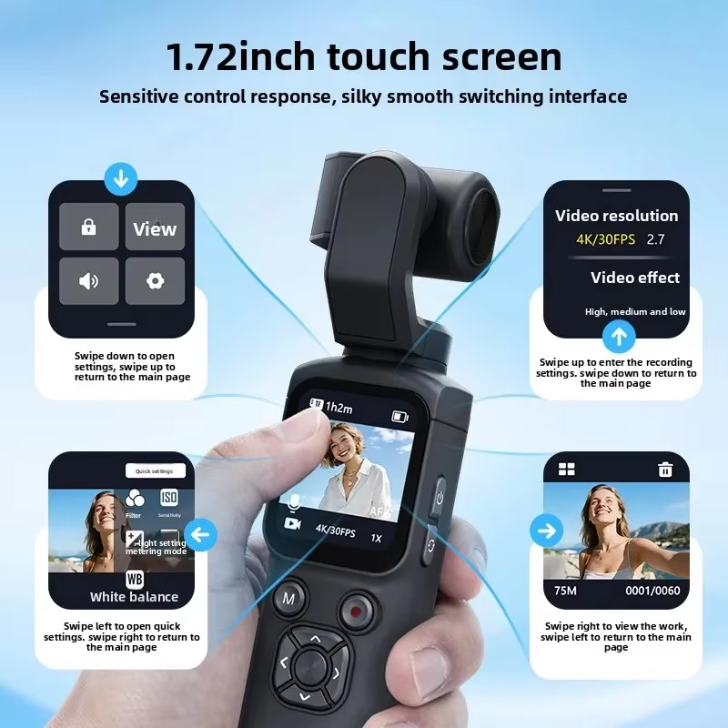 4K Live Streaming Camera Pocke - Home Office Zoom recension och pris