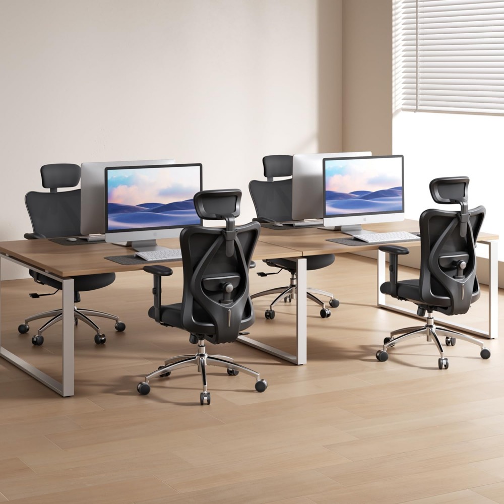 Ergonomic Mesh Desk Chair with - Home Office Desk recension och pris