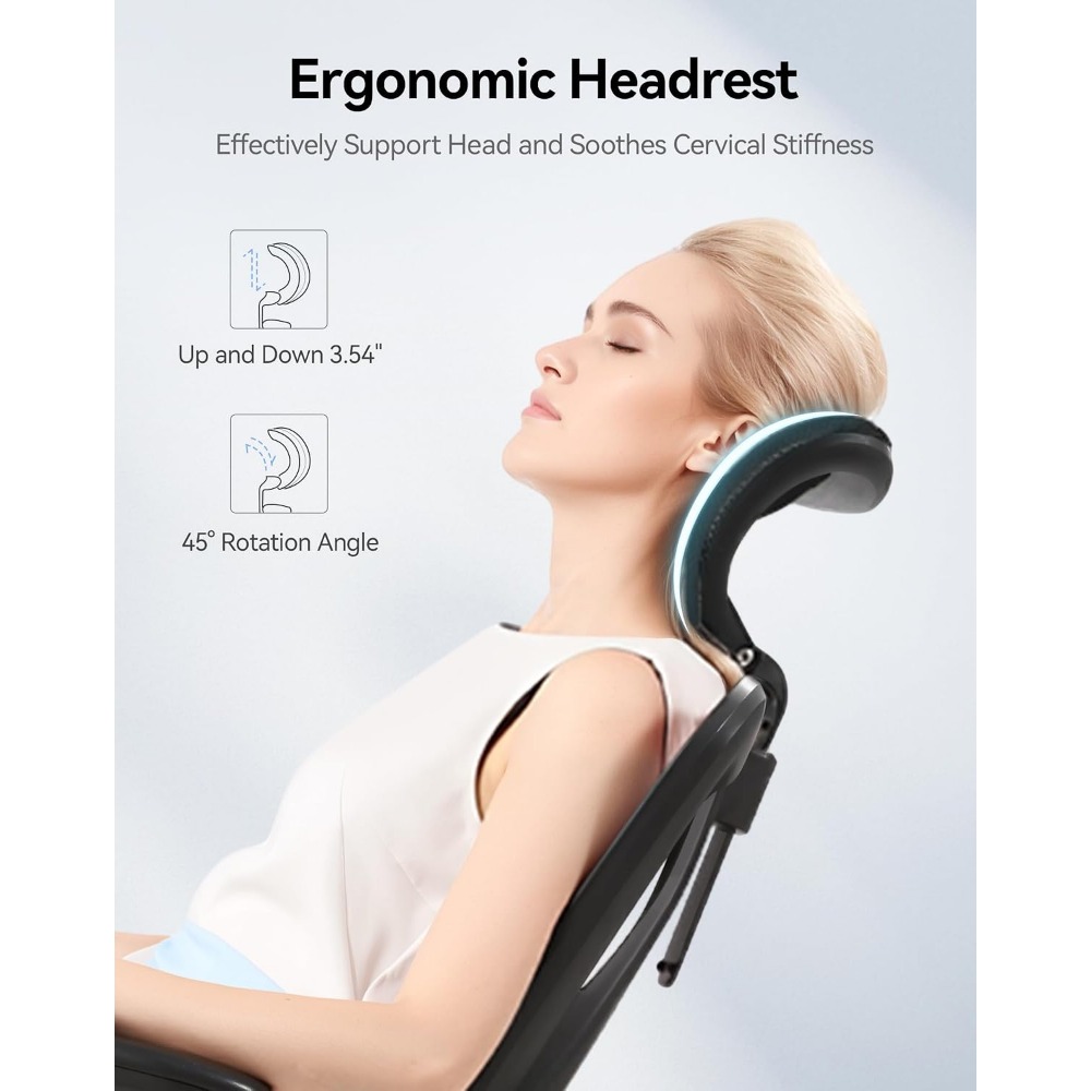 Ergonomic Mesh Desk Chair with - Home Office Desk recension och pris