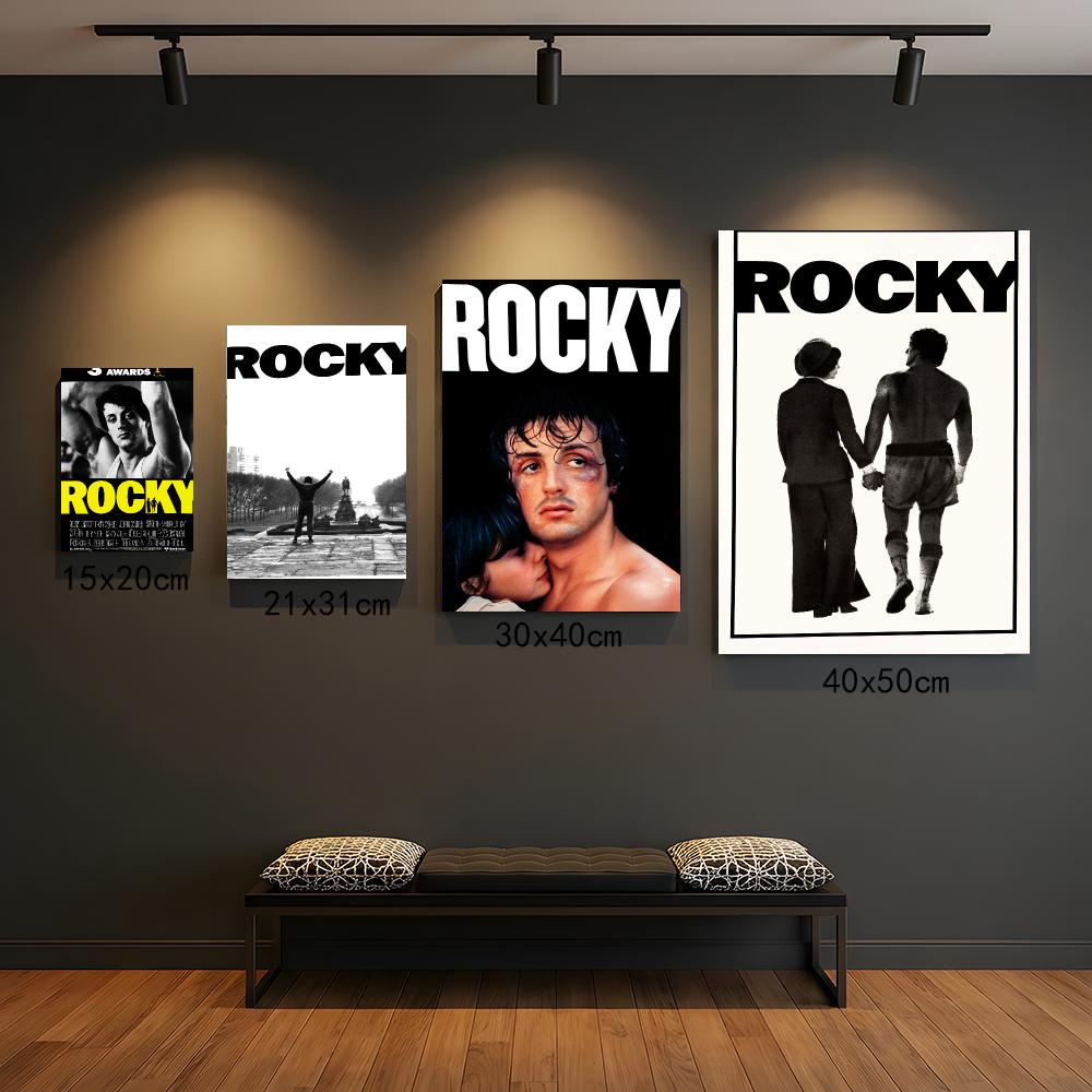 Rocky Poster Peel and Stick Wa - Home Office Wallpaper recension och pris