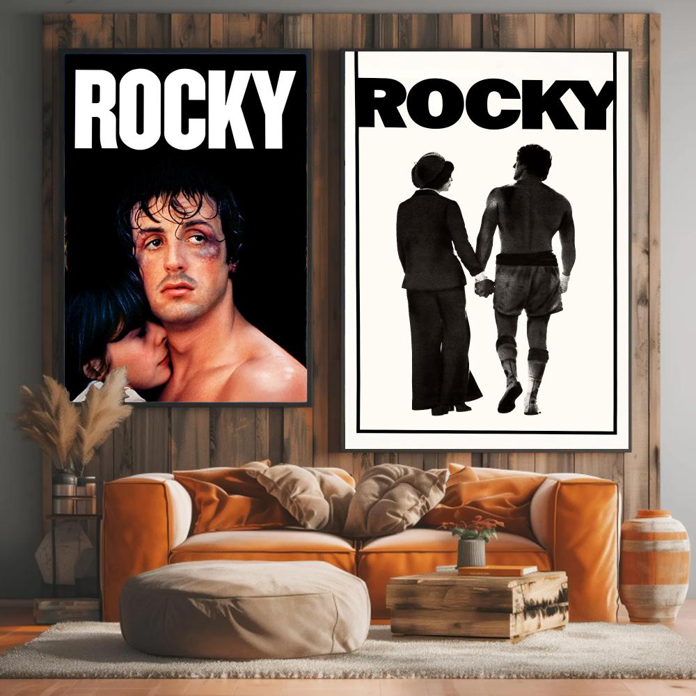 Rocky Poster Peel and Stick Wa - Home Office Wallpaper recension och pris