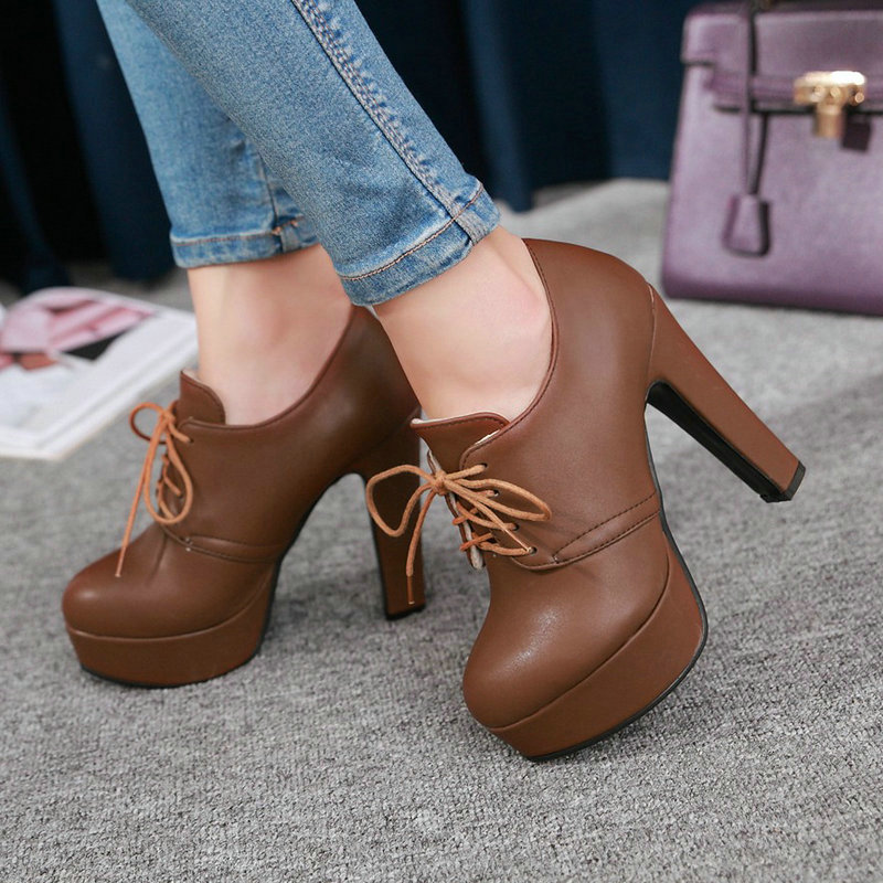Round Toe Brown Black Gray Lac - Home Office Makeover recension och pris