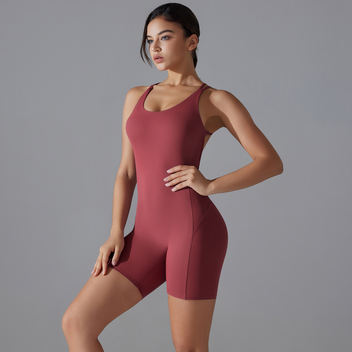 Yoga Set Sexy Backless Sporty  - Home Office Romance recension och pris