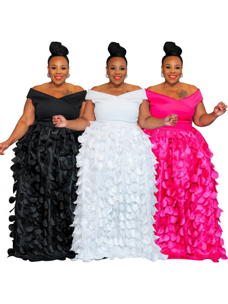 XL-5XL Plus Size Elegant Maxi  - Home Office Makeover recension och pris