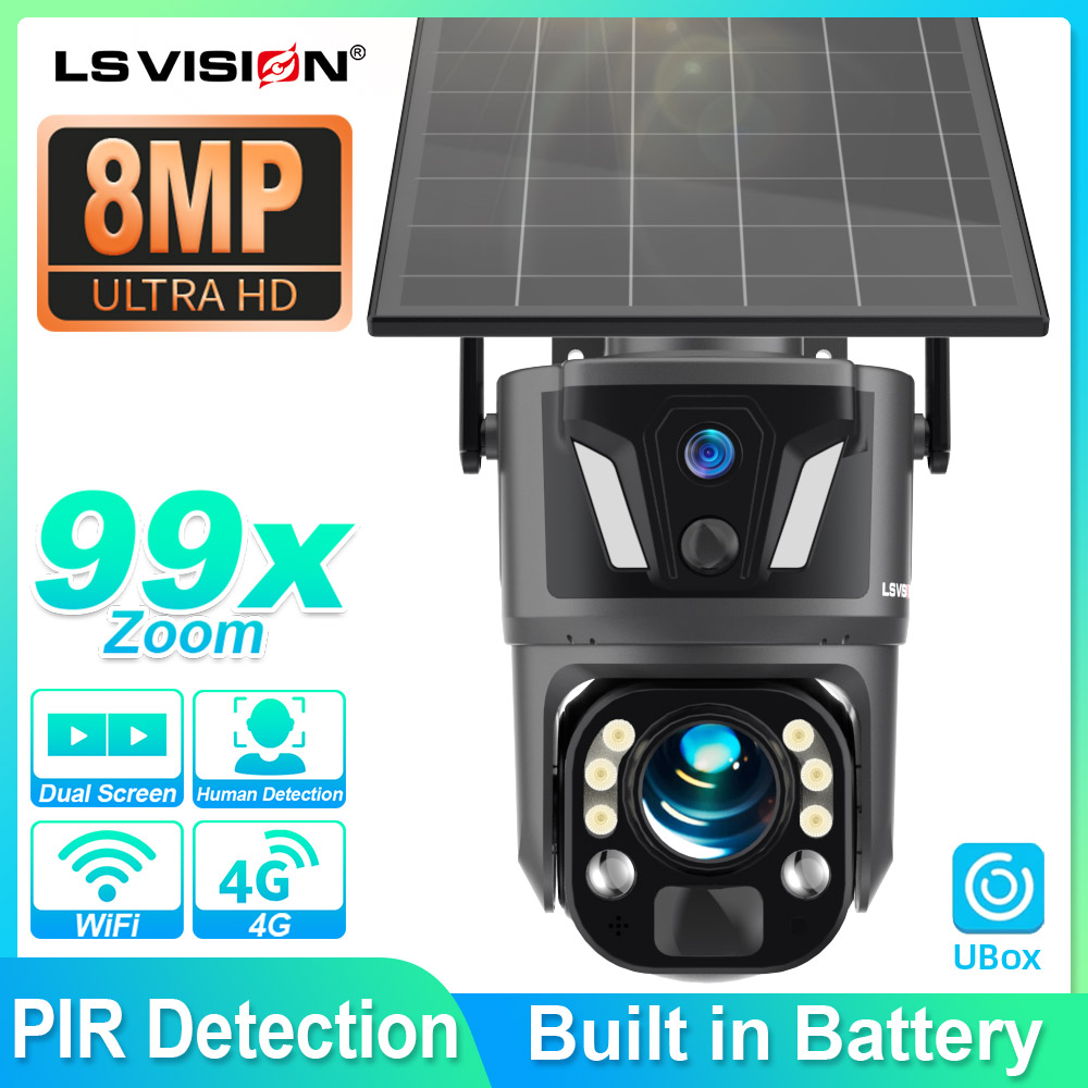 LS VISION 4K 8MP Outdoor Home  - Home Office Zoom recension och pris