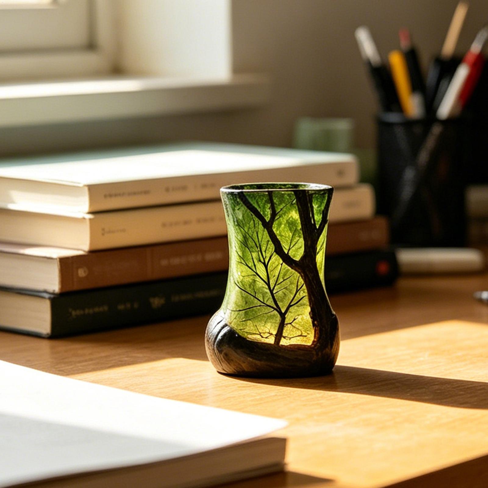 Bedside Table Lamp Forest Nigh - Home Office Desk recension och pris