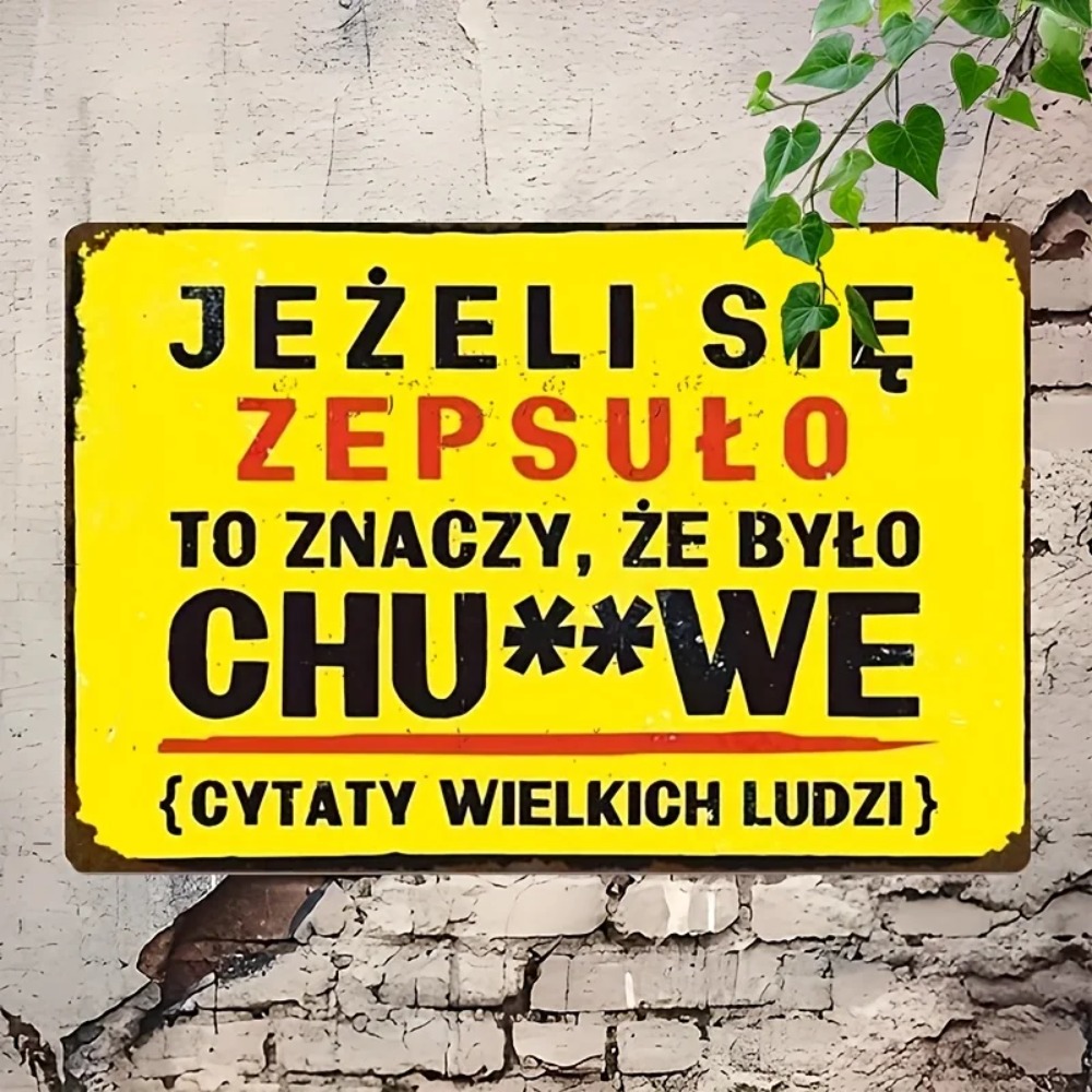 Tin Sign - Vintage Durable Met - Home Office Quotes recension och pris