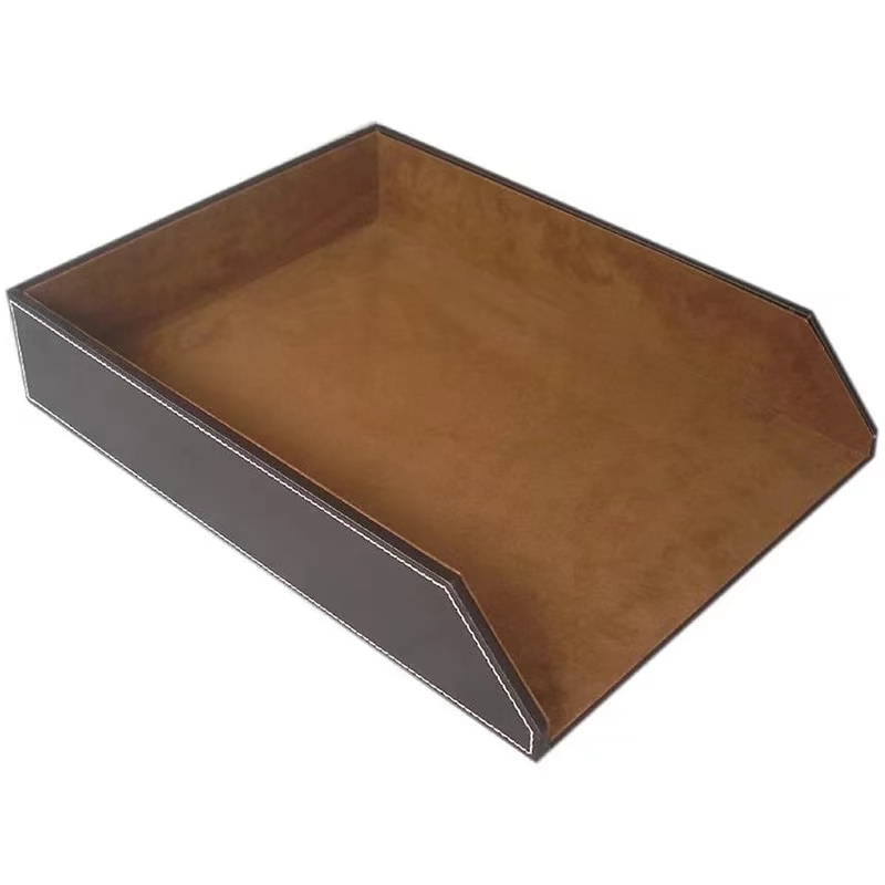 2026 PU Leather Collection Let - Letter Tray Desk recension och pris