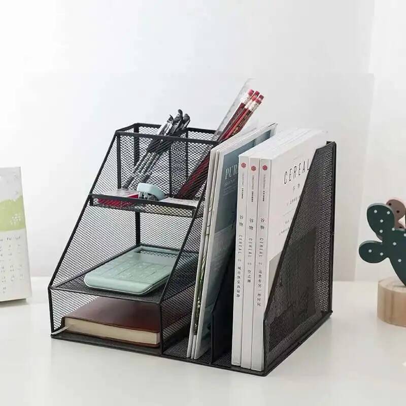 Desk Organizer with File Holde - Letter Tray Desk recension och pris