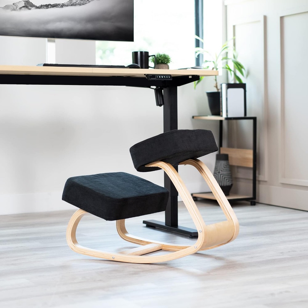 Ergonomic Wooden Rocking Chair - Home Office Chair recension och pris