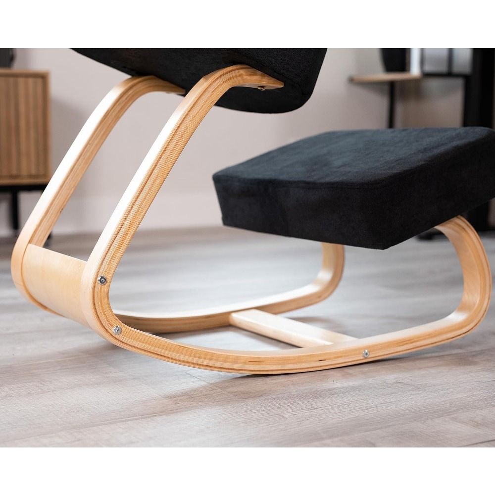 Ergonomic Wooden Rocking Chair - Home Office Chair recension och pris