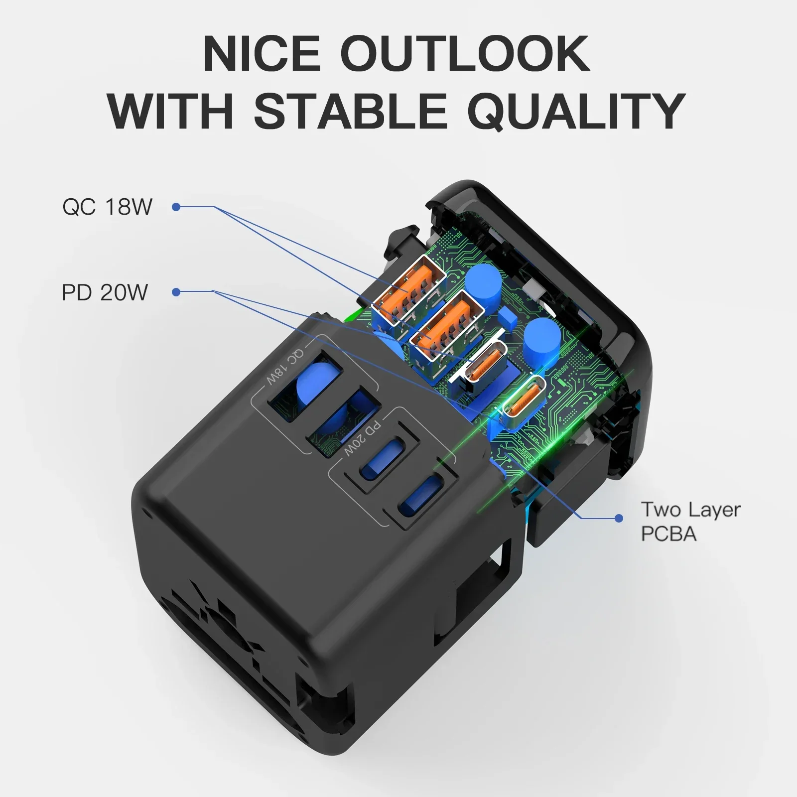 45W Smart Overload Protection  - Home Office Vivo recension och pris