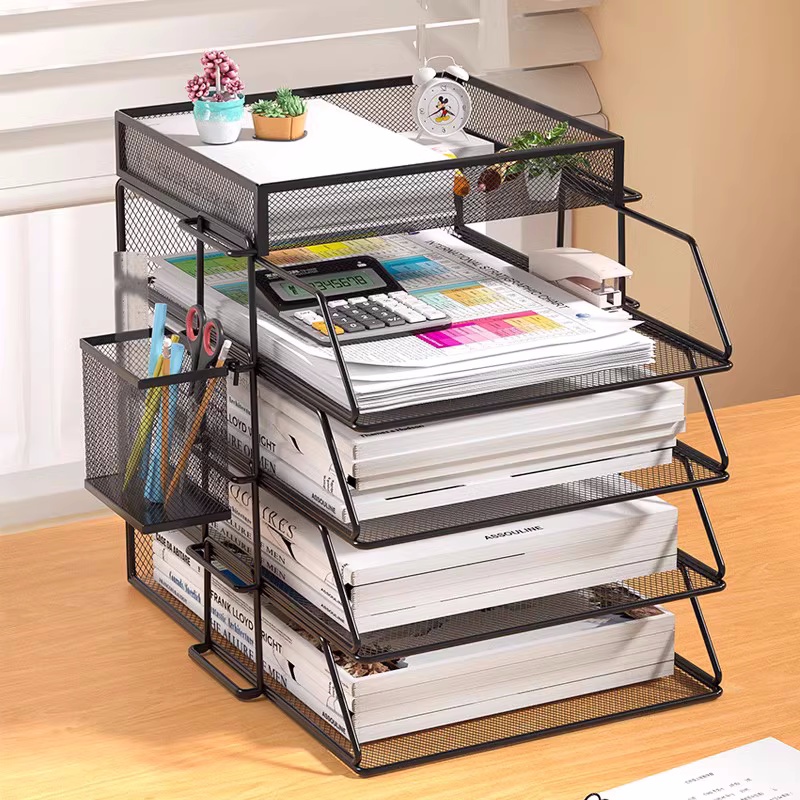 Office A4 Paper Desk Organizer - Letter Tray Desk recension och pris