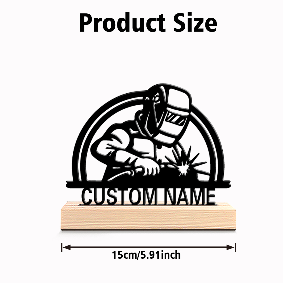 1pc Cute Personalized Custom W - Home Office Industrial Style recension och pris