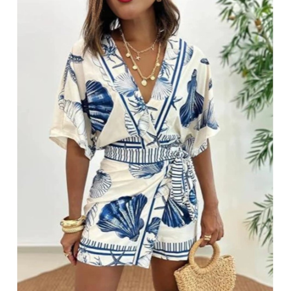 Fashion Printed Short Sleeve W - Home Office Romance recension och pris