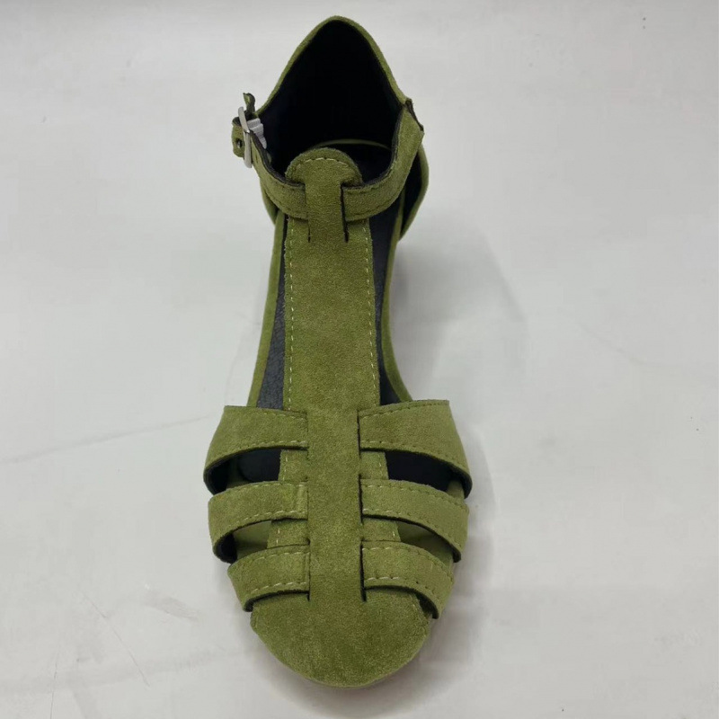 Women's Green Suede Kitten Hee - Home Office Makeover recension och pris