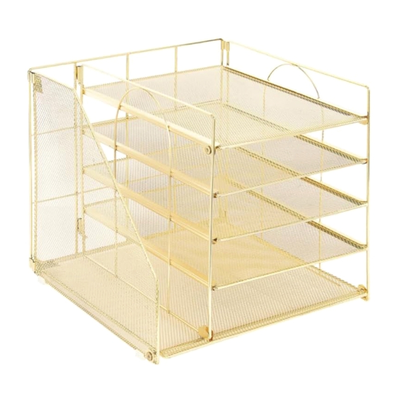 Desk Document Organiser 5-Tier - Letter Tray Desk recension och pris