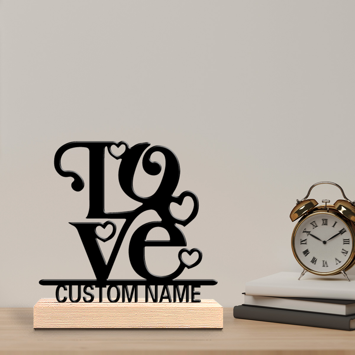 1pc Romantic Personalized Cust - Home Office Industrial Style recension och pris