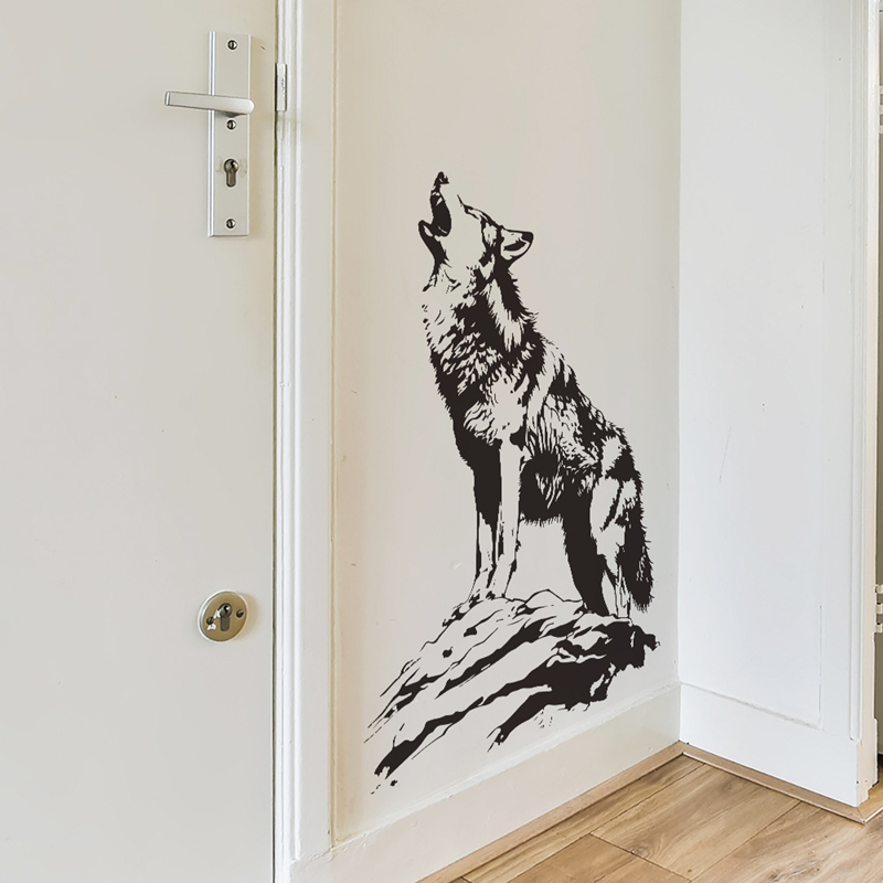 Animal Poster 3D Lone Wolf How - Home Office Wallpaper recension och pris