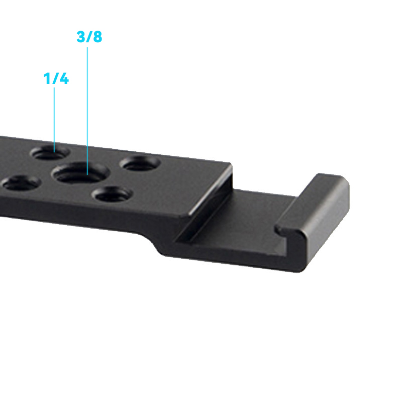 Aluminum Cold Shoe Mount Brack - Monitor Arm Dual recension och pris