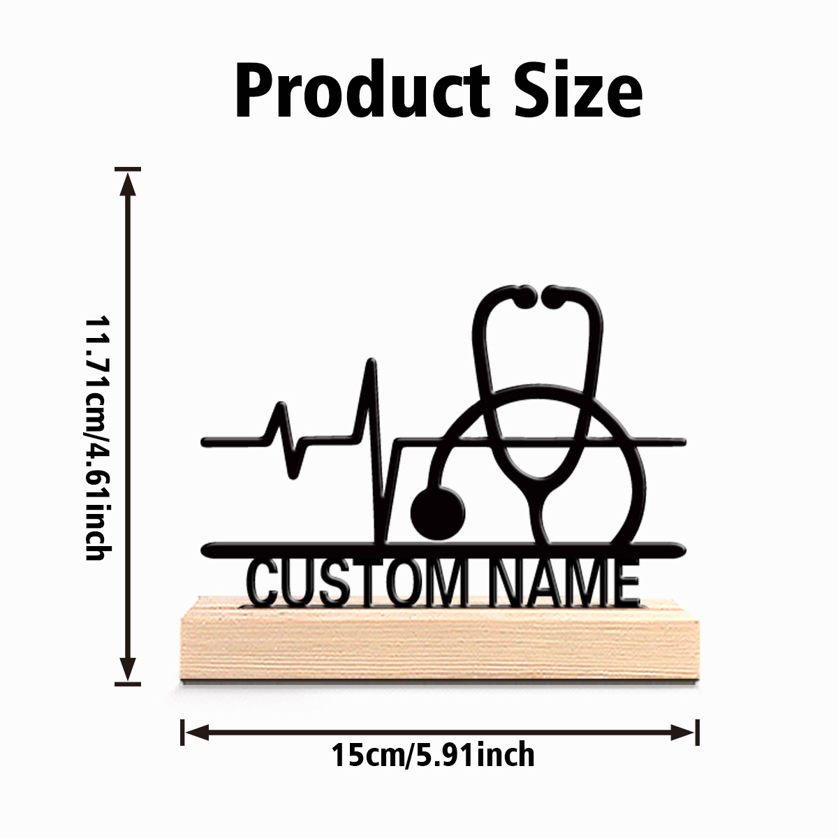 1pc Weird Personalized Custom  - Home Office Industrial Style recension och pris