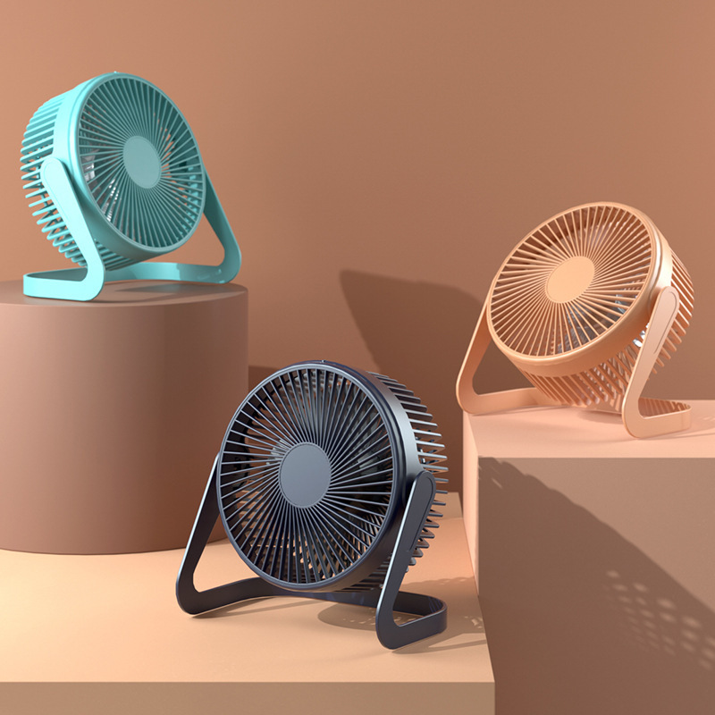 New 5 Inch USB Desktop Fan Rot - Home Office Hours recension och pris