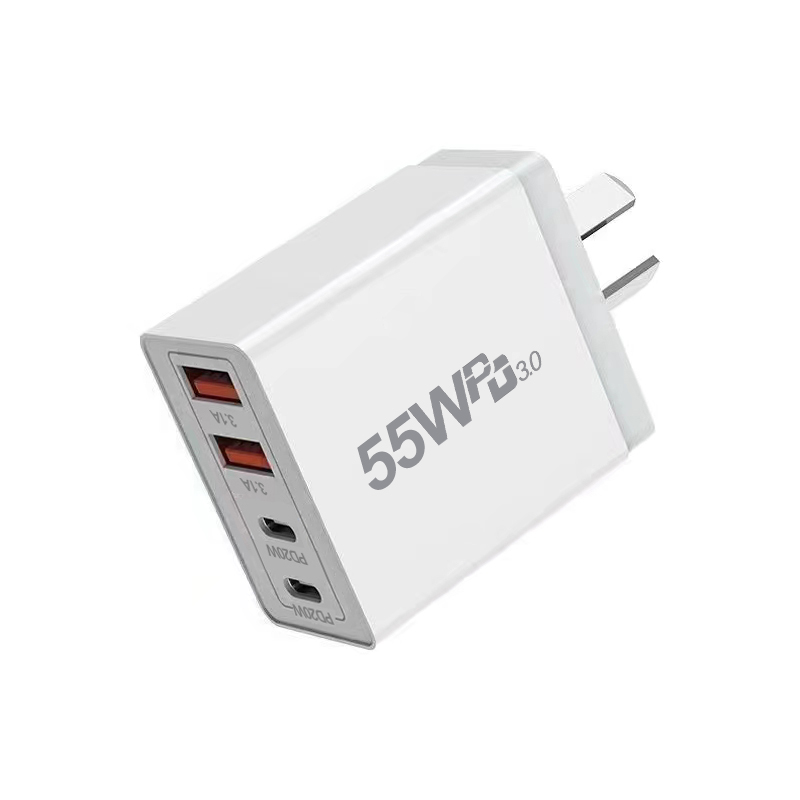 QC3.0 PD Quick Charger 55W Fas - Home Office Vivo recension och pris