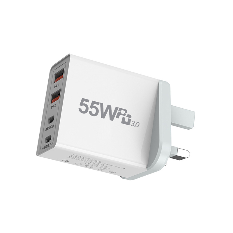 QC3.0 PD Quick Charger 55W Fas - Home Office Vivo recension och pris