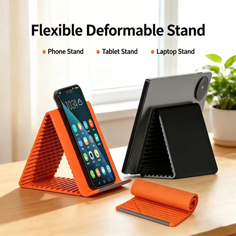 Flexible Foldable Silicone Pho - Home Office Desk recension och pris