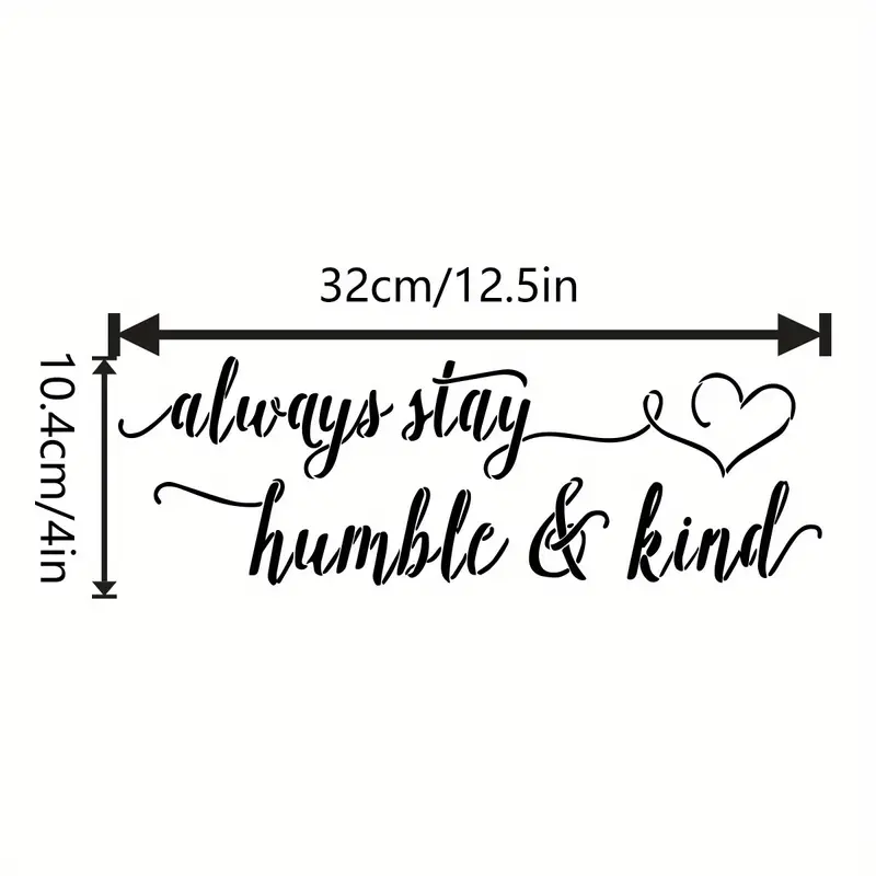 English Slogan Wall Sticker, O - Home Office Wallpaper recension och pris