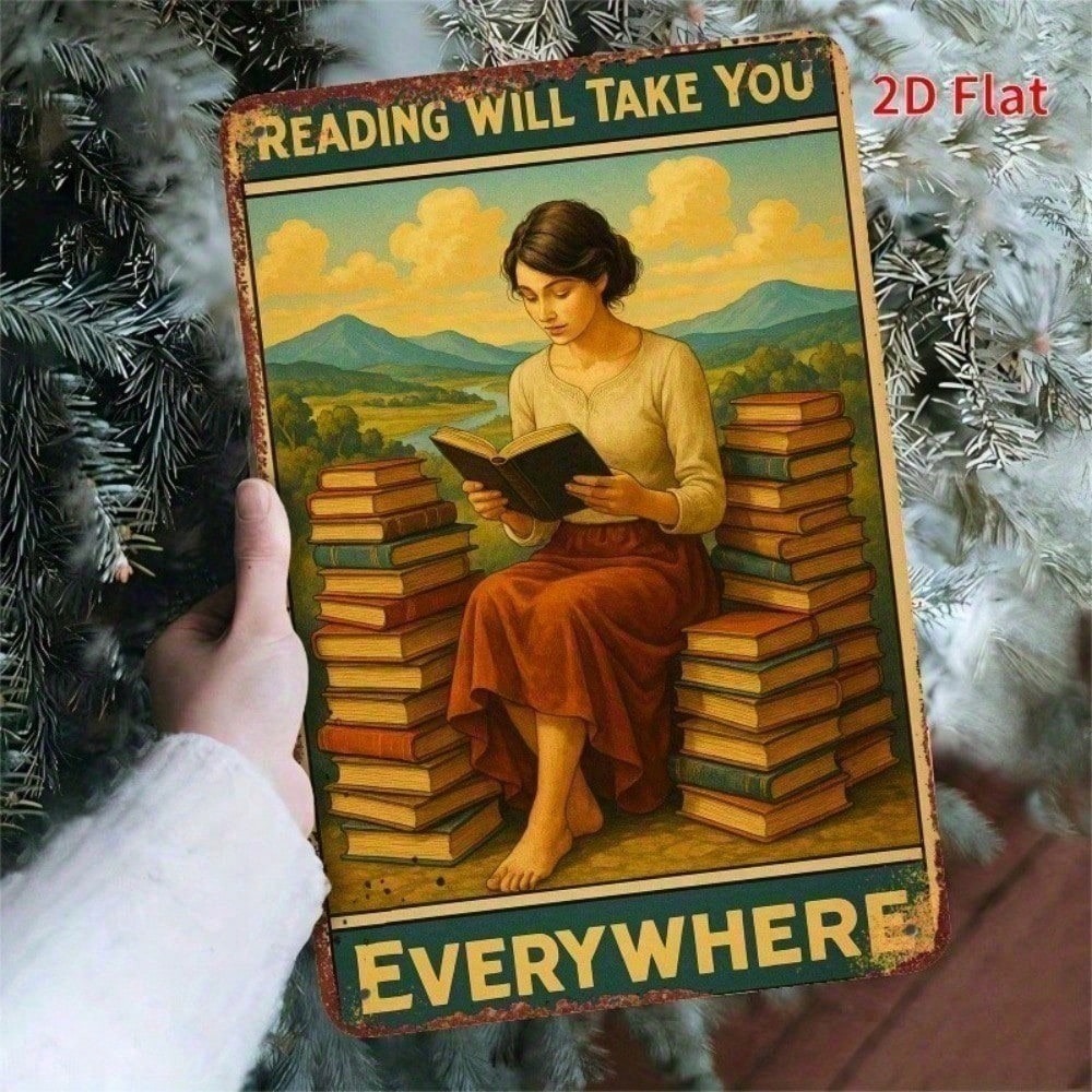 Vintage Reading Will Take You  - Home Office Quotes recension och pris