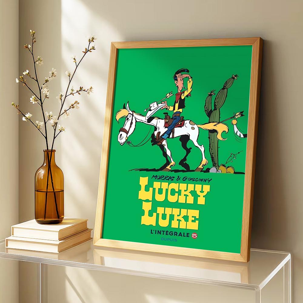 L-lucky Luke Anime Poster HD H - Home Office Wallpaper recension och pris