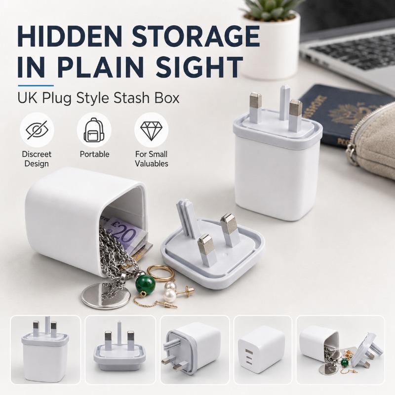 Discreet UK Plug Style Stash B - Home Office Of Uk recension och pris