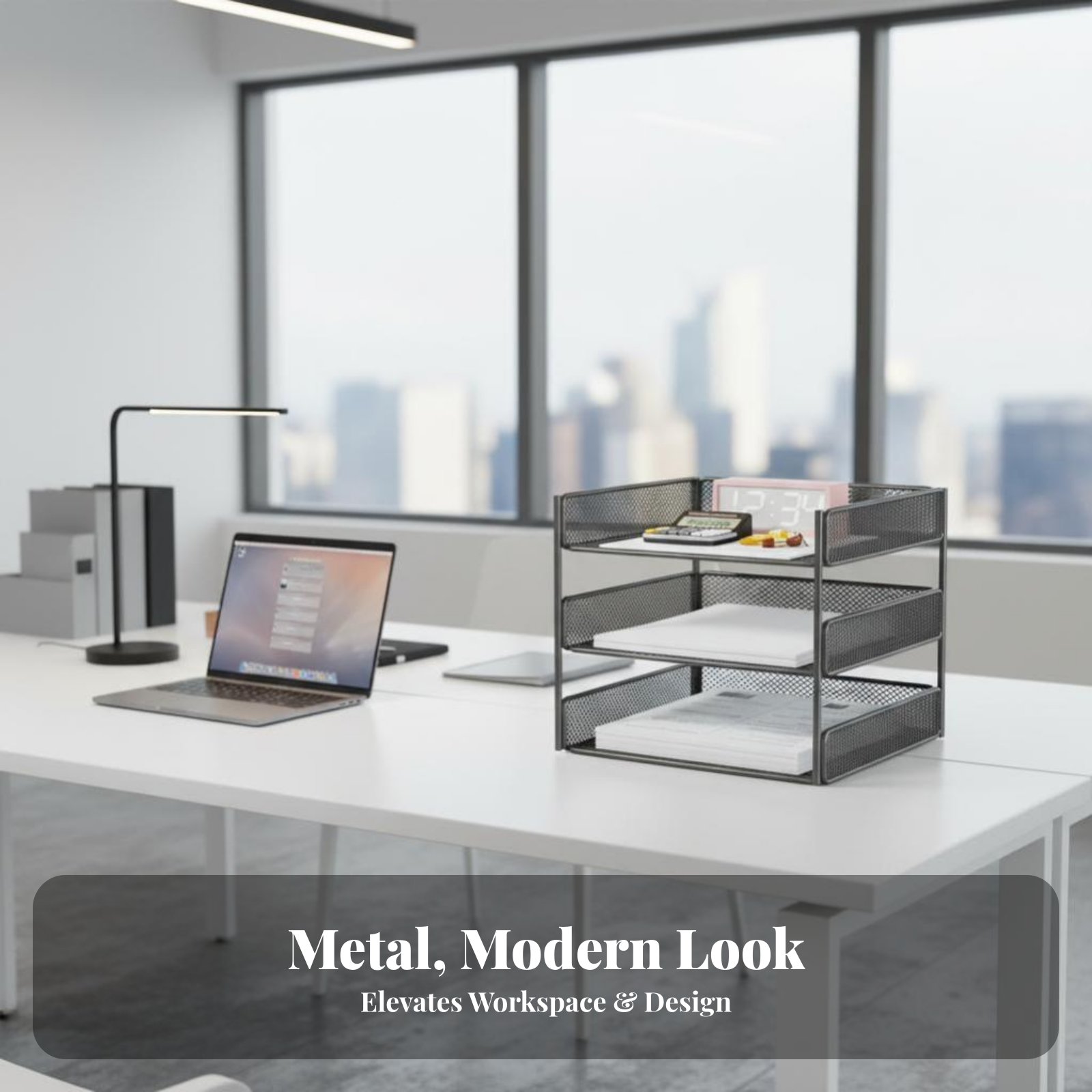 Multi-Tier Letter Tray Space-S - Letter Tray Desk recension och pris