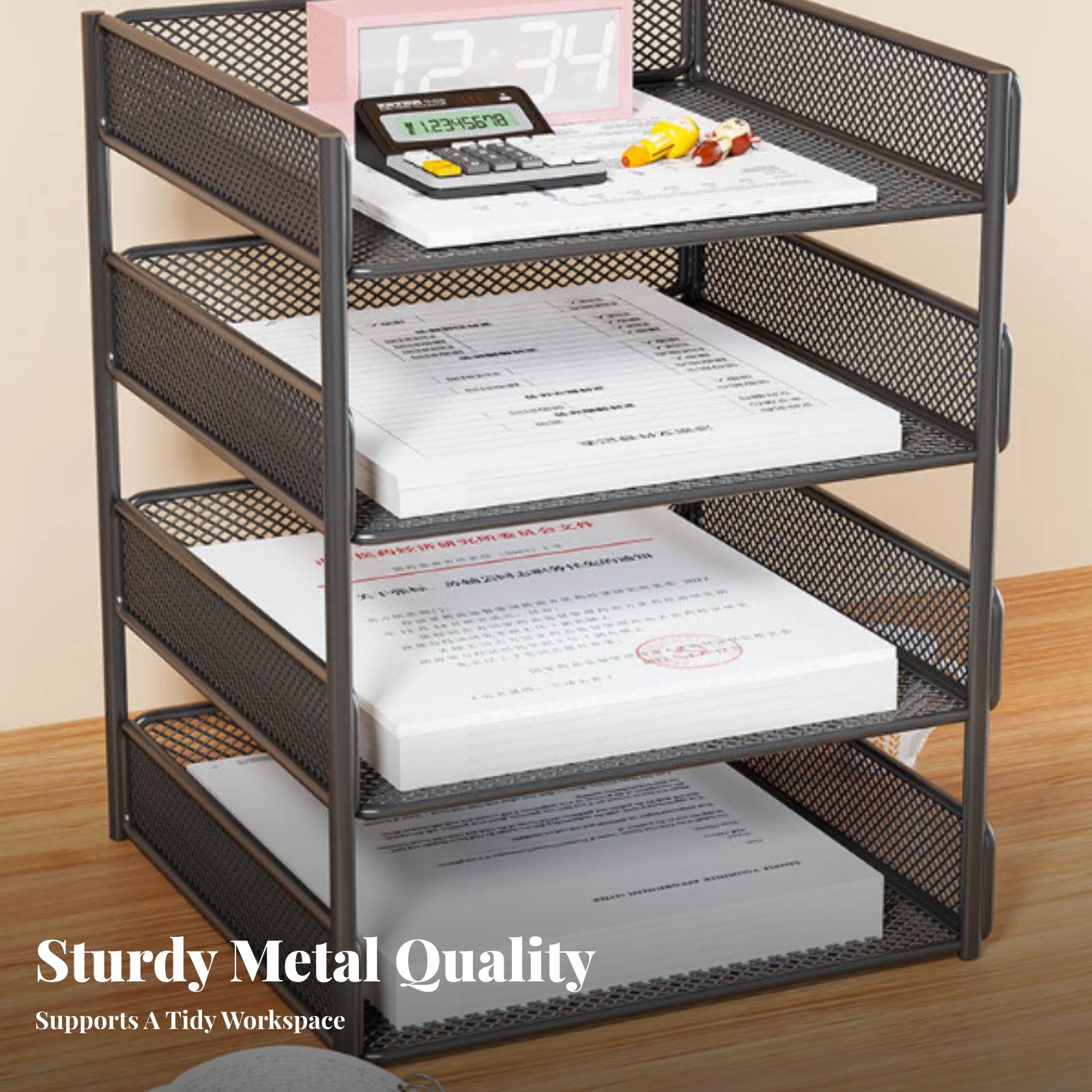 Multi-Tier Letter Tray Space-S - Letter Tray Desk recension och pris