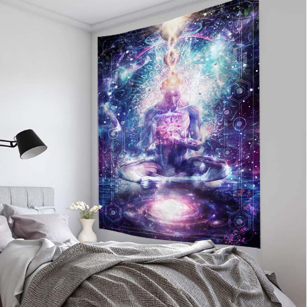 Tapestry Wall Hanging Chakra P - Home Office Yoga Room recension och pris
