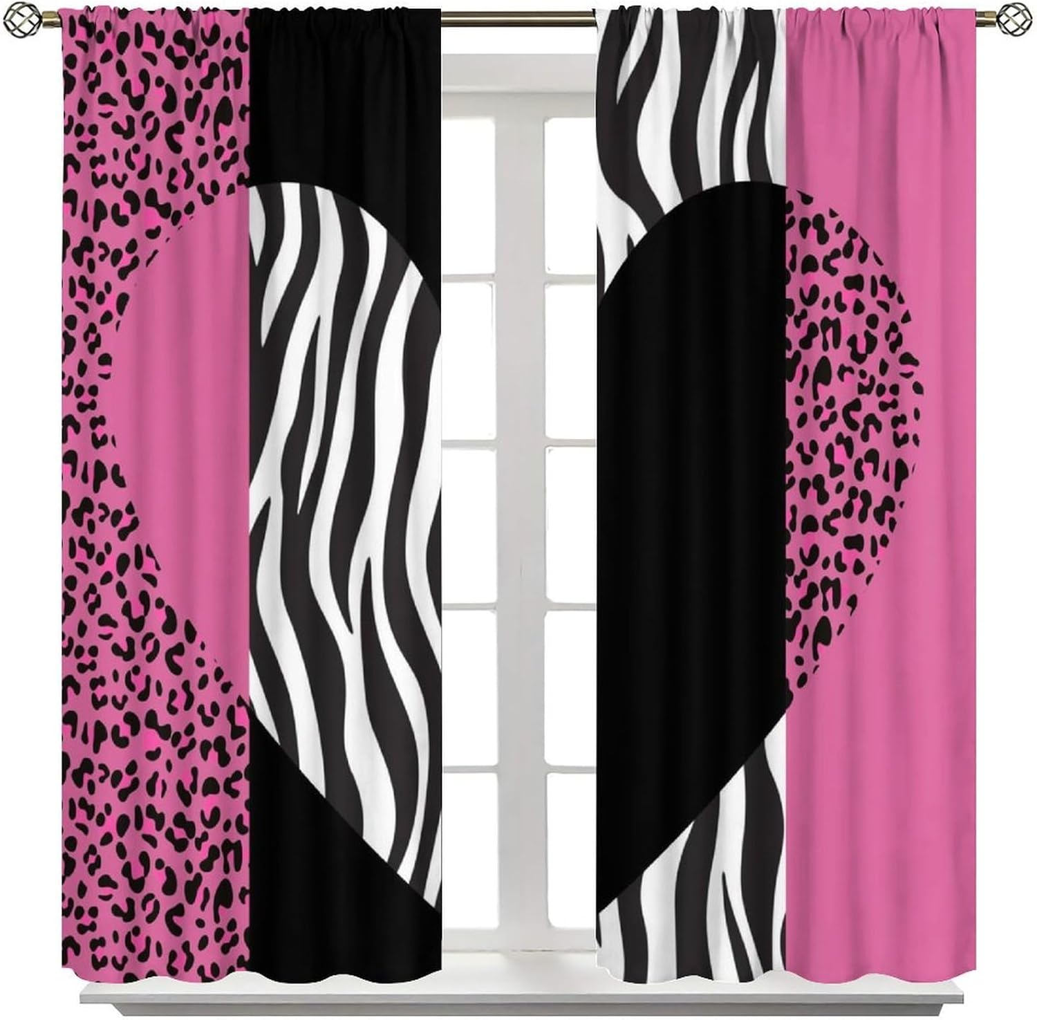 Art Wild Animal Skin Curtain，V - Home Office Romance recension och pris