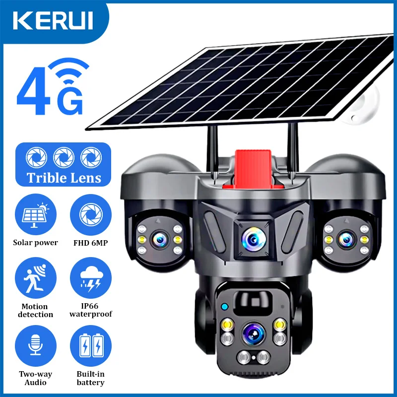 KERUI V380 Pro Outdoor PTZ 6MP - Home Office Zoom recension och pris