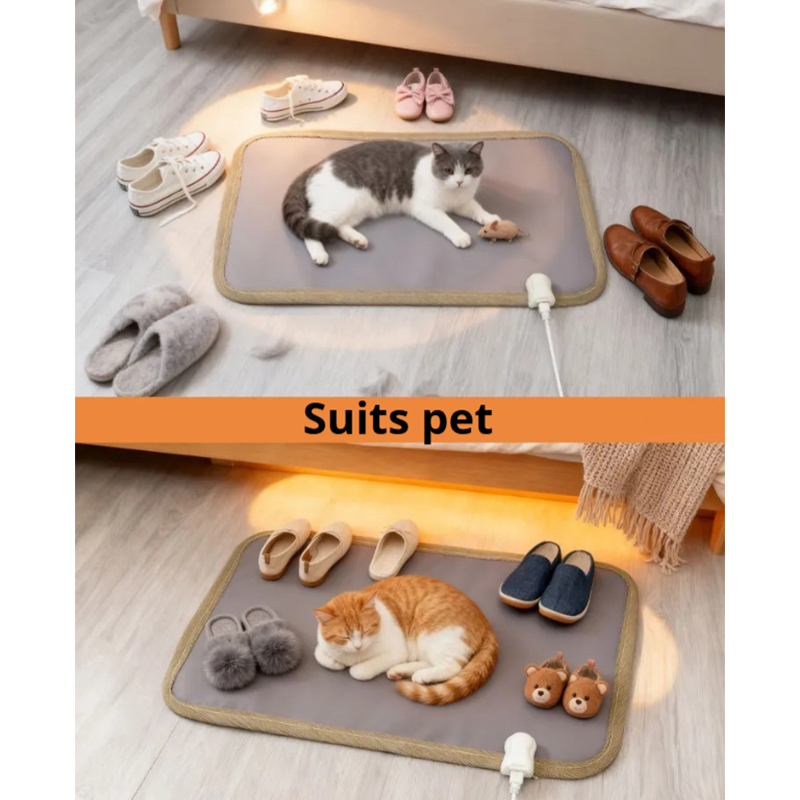 220V Winter Heating Foot Mat O - Home Office Hours recension och pris