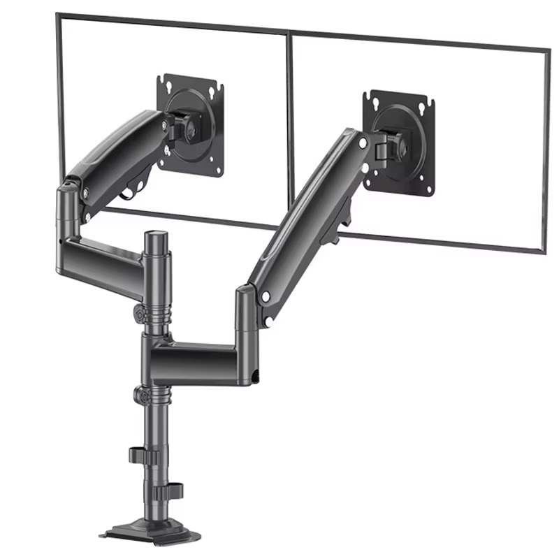 Aluminum Alloy Black Dual Colu - Monitor Arm Dual recension och pris