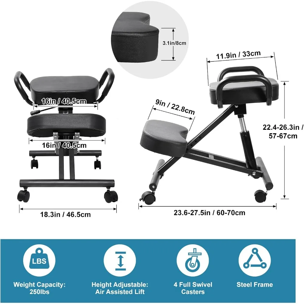 Ergonomic Kneeling Chair for P - Home Office Chair recension och pris