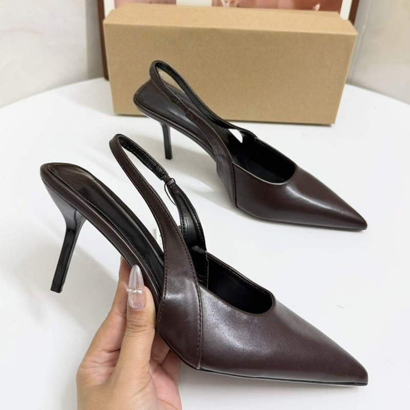 Women's Elegant Dark Brown Fau - Home Office Makeover recension och pris